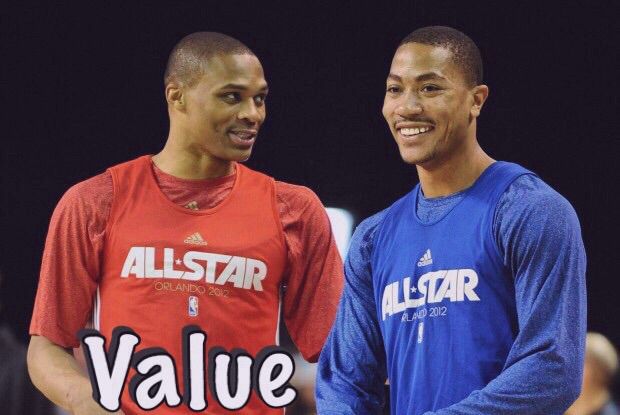 derrick rose and russell westbrook