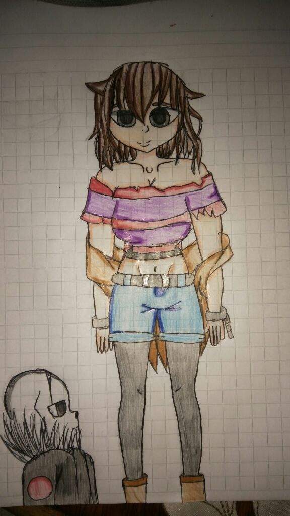 Fan art frisk echotale | Undertale Español Amino