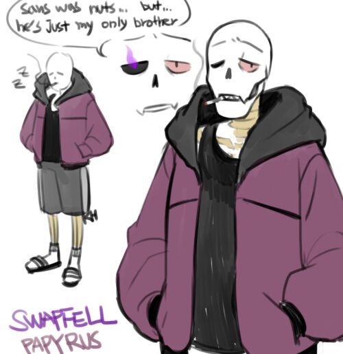 Swapfell Sans Undertale Aus Amino