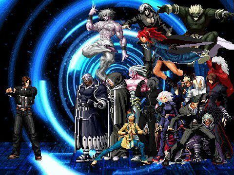 [KOF Mugen] KOF ALL SERIES BOSS FIGHT MEDLEY (킹오브 모든 시리즈 보스 대전 ...