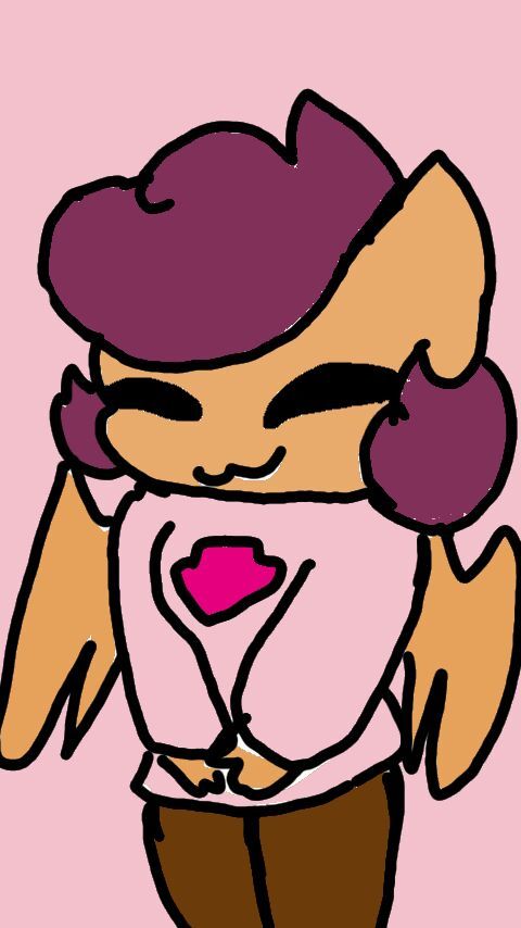 Scootaloo loves sans | Undertale Amino