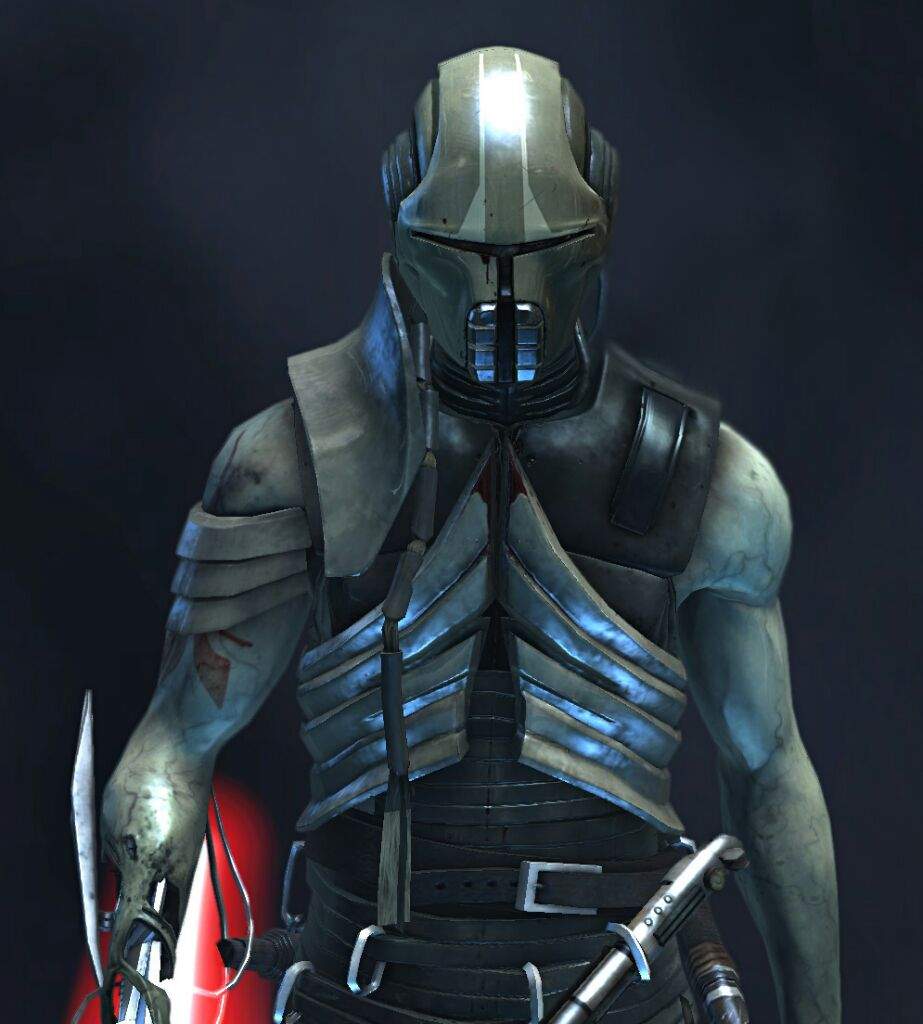 The Armor worn by Starkiller. 