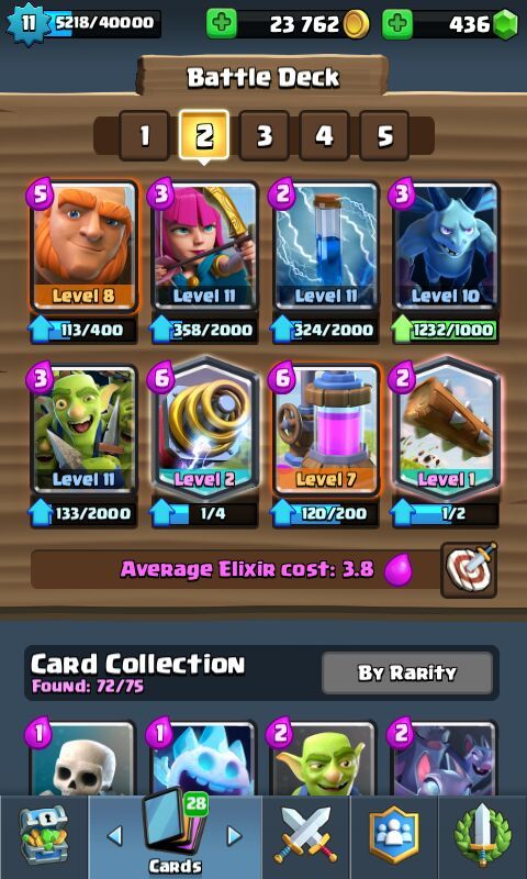 Deck Guide - My Giant + Sparky Deck! | Clash Royale Amino