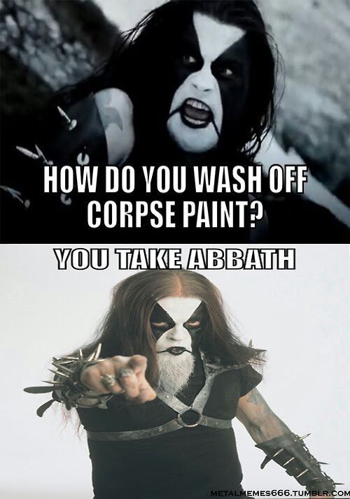 Corpse paint как сделать