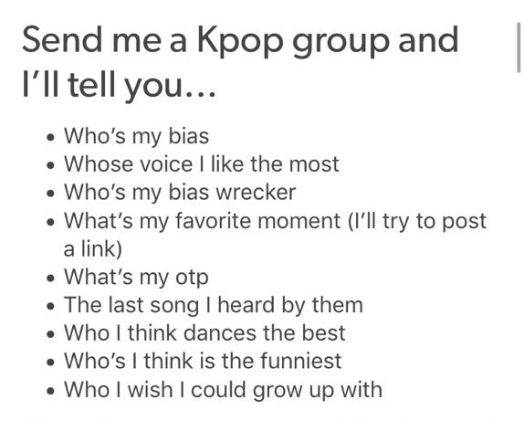 Questions to ask korean idols