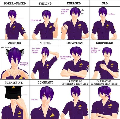 Image Expression Meme Purple Guy By Mmdxmashup On Deviantart Five Nights At Freddy S Amino