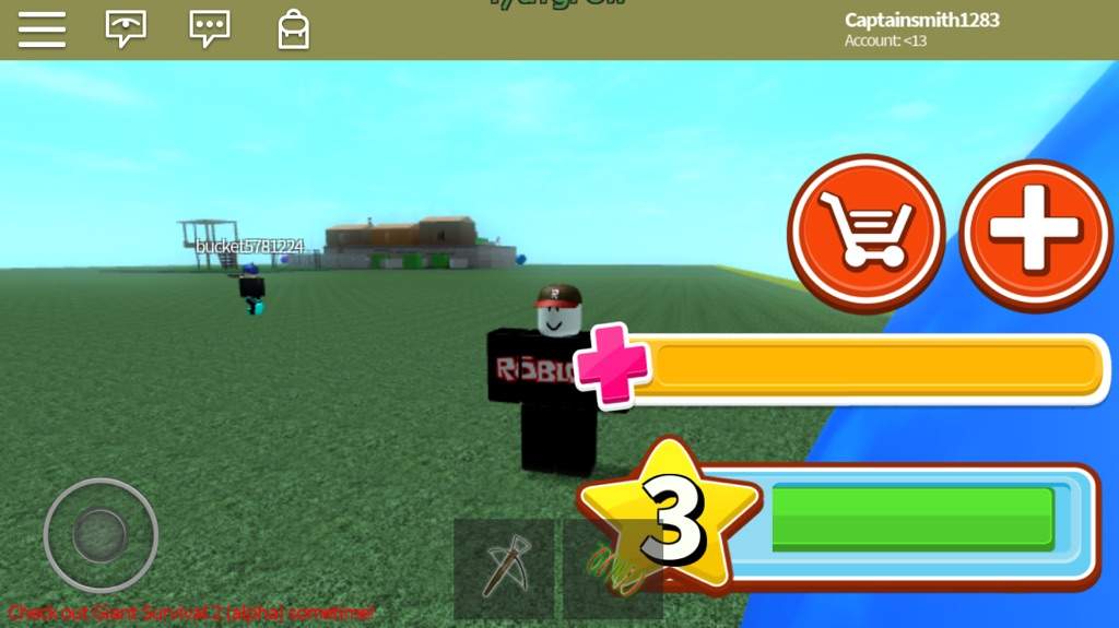 Playing Giant Survival Roblox Amino - giant survival roblox amino
