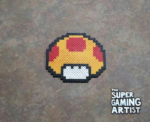 Mega Mushroom Super Mario Perler Custom Made 8 Bit Super Mario Power Ups Gamer Retro Gaming Video Games Amino Mega Mushroom Super Mario Perler Custom Made 8 Bit Super Mario Power Ups Gamer Retro Gaming Video Games Amino