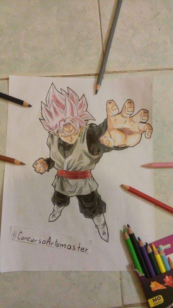 Black Goku Rose Dibujarte Amino 4351