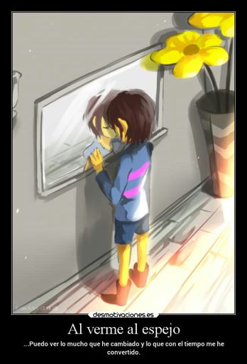 El reflejo del espejo?... | Undertale Español Amino