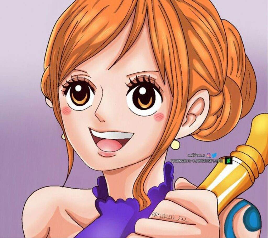 Nami Queen Of Thunderlightning One Piece Amino