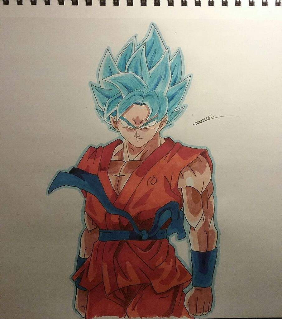 "Whats this? Super Saiyan with Blue hair dye?" Super ...