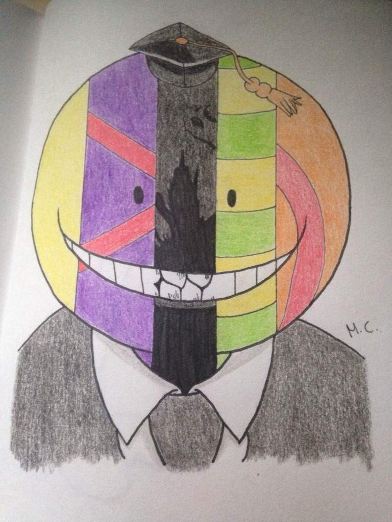 Koro Sensei drawing | Assassination Classroom Amino