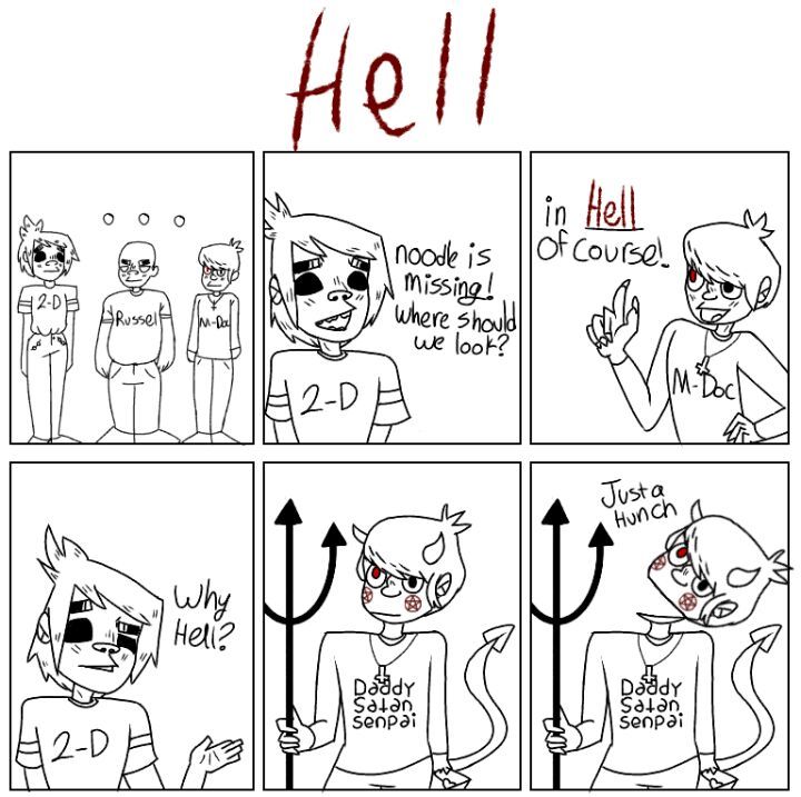 Gorillaz comic | Art Amino