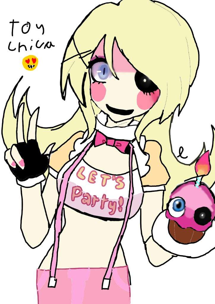 Original vs copia de toy chica 😍 | FNaF Amino [ Español ] Amino