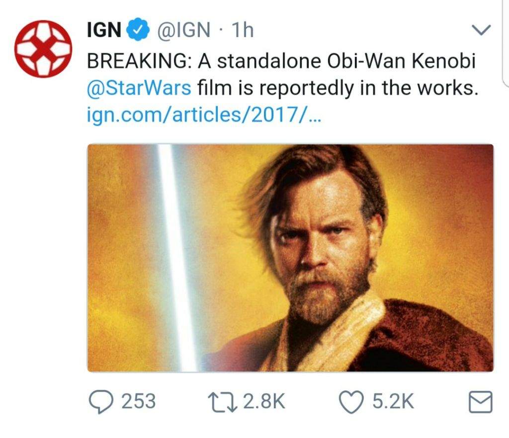 Breaking News: Obi-Wan Kenobi Film Confirmed | Star Wars Amino