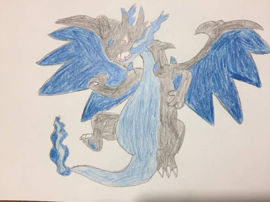 Mega Charizard X Drawing Pokémon Amino