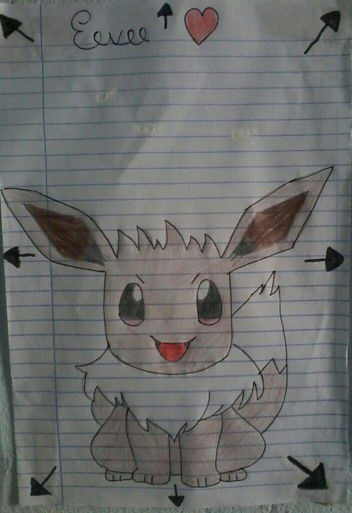 Desenhando Pokemon Desenhandoeeveelution Desenho Do Eevee 9