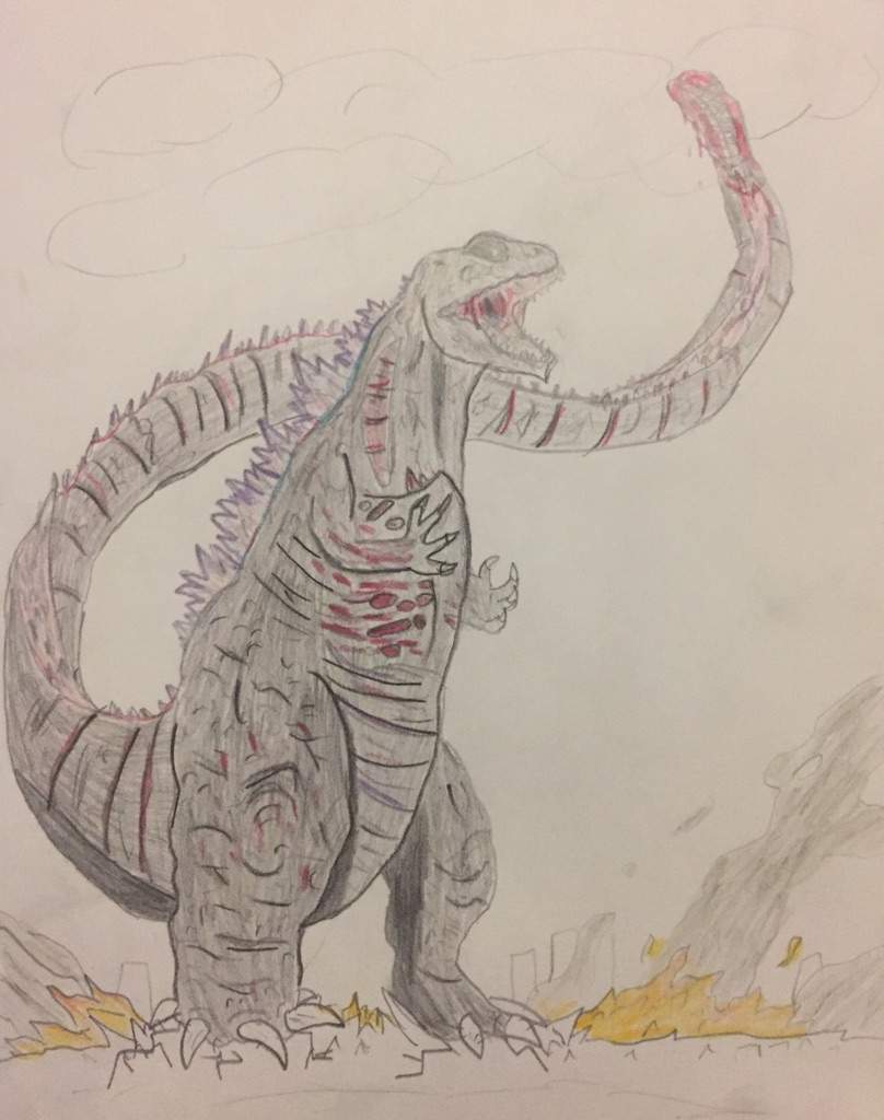 Shin Godzilla Drawing 1 | Godzilla Amino