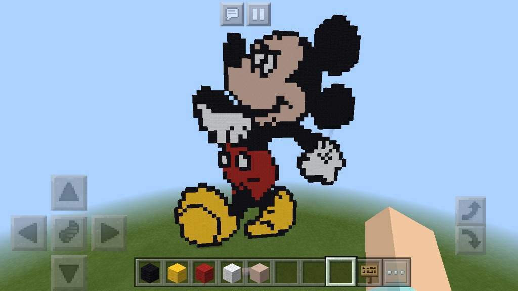 Pixel Art Disney Minecraft Builds Goimages Dome
