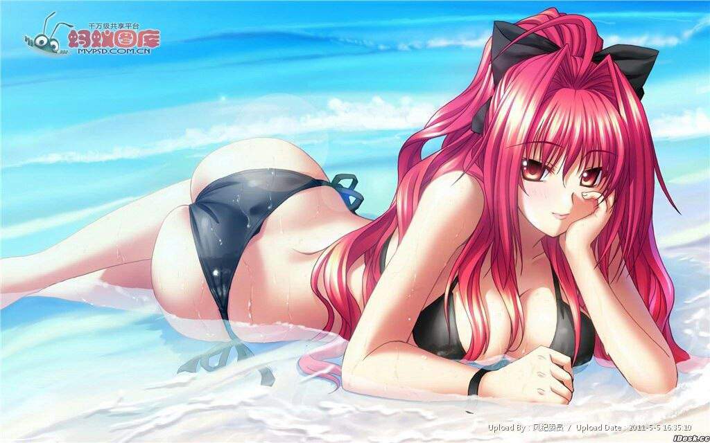 anime girls swimsuits