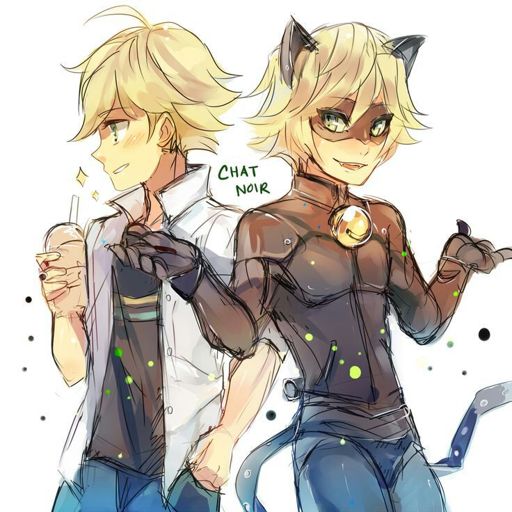 Cat noir x ADRIEN | ¡Miraculous Ladybug! Amino