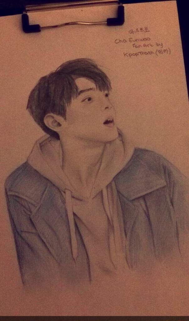 Cha Eunwoo Fan Art ~ Astro Amino 0158