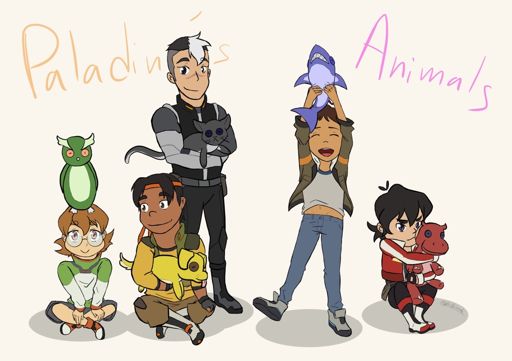 Paladin's favorite animals digital art | Voltron Amino