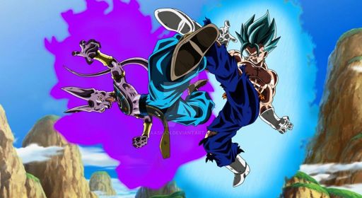 Vegito Blue vs Beerus | ☆DragonBall Amino Advance☆ Amino