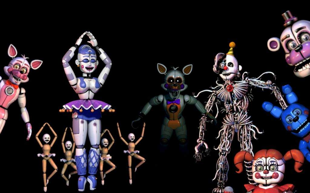 Dignitaries fnaf sister location Attack the night guard | FNAF : Sister ...