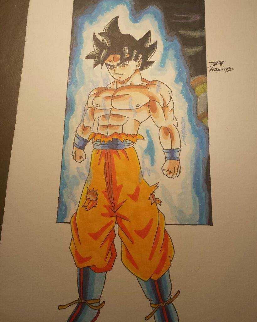 Goku's new form drawing | DragonBallZ Amino