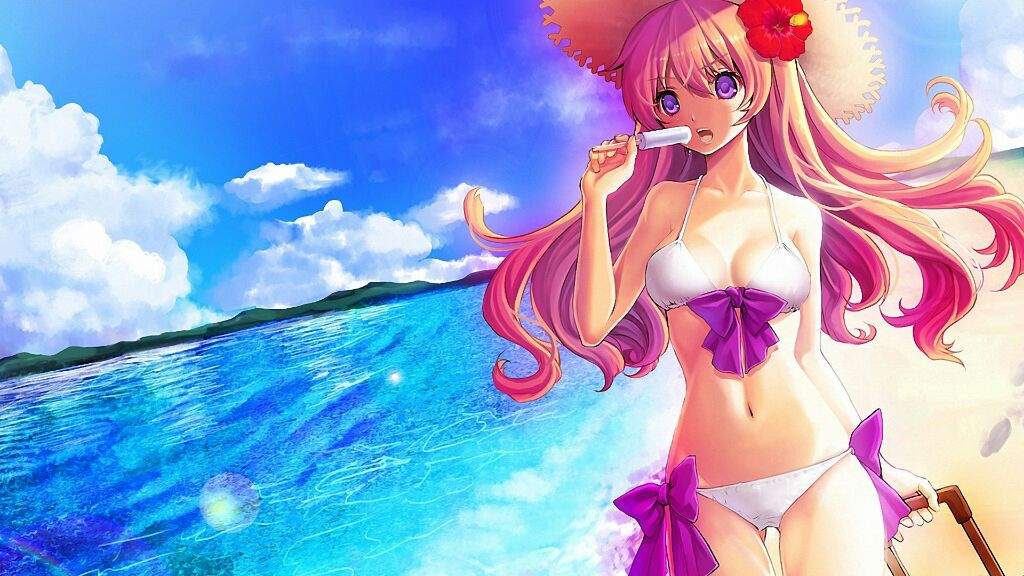 Anime skull bikini