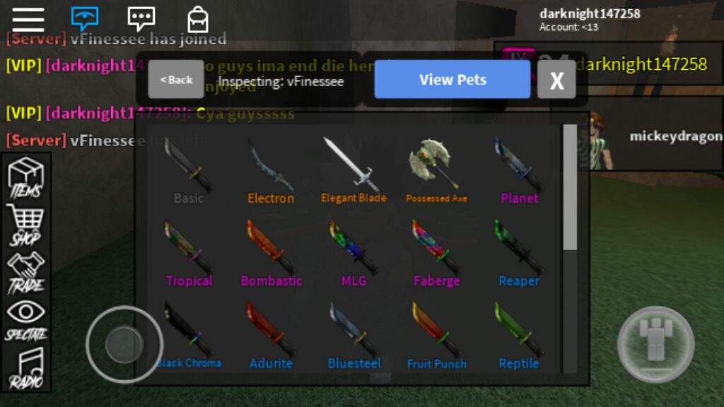 Witch Inventory Is Better Roblox Amino - roblox assassin best inventory 2 biggest inventory ever