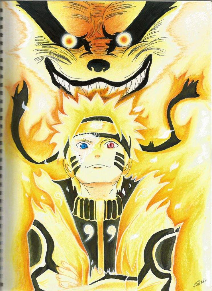 ~~Naruto y Kurama~~ | DibujArte Amino