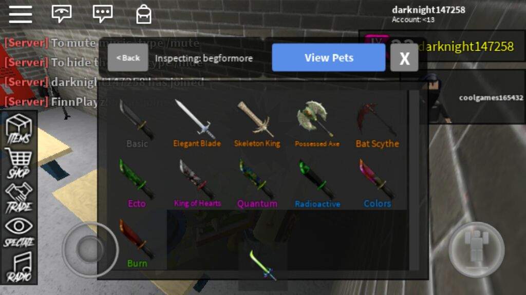Witch Inventory Is Better Roblox Amino