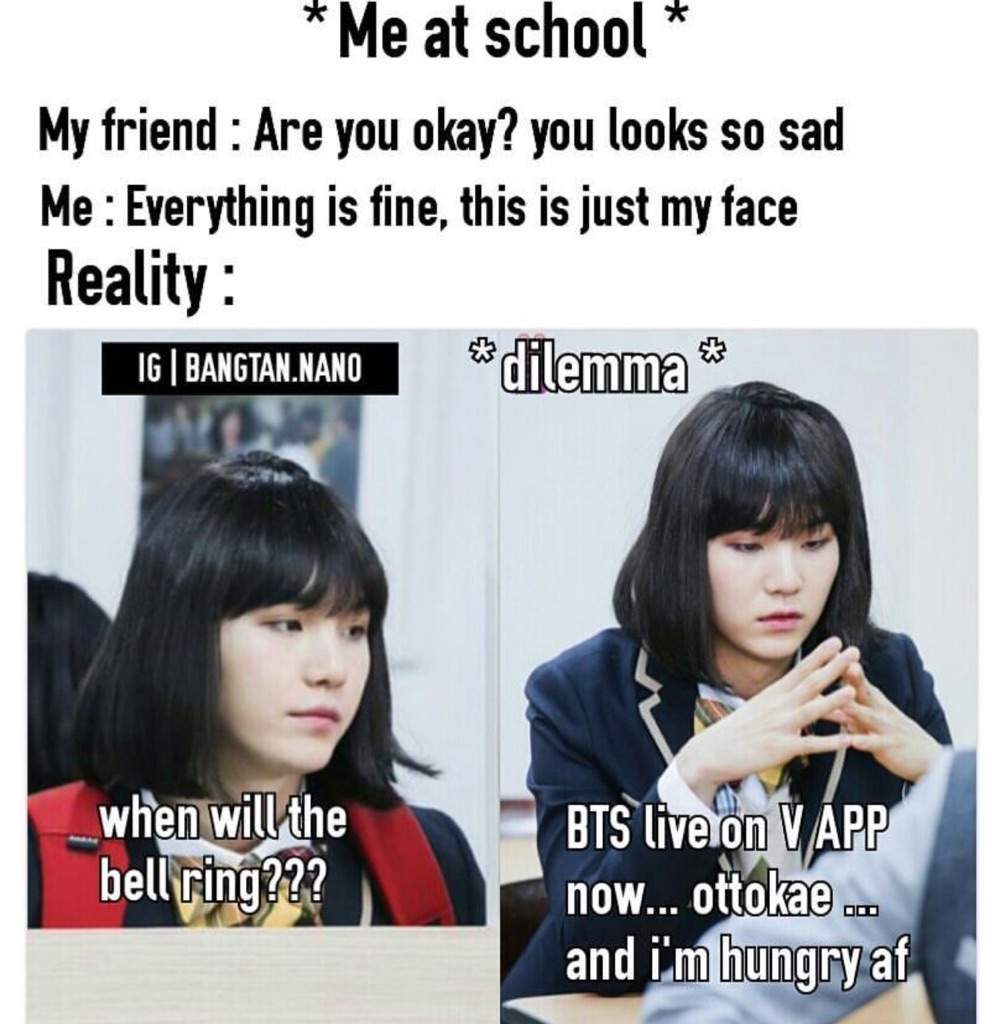 Bts Memes: School edition | ARMY MEMES Amino