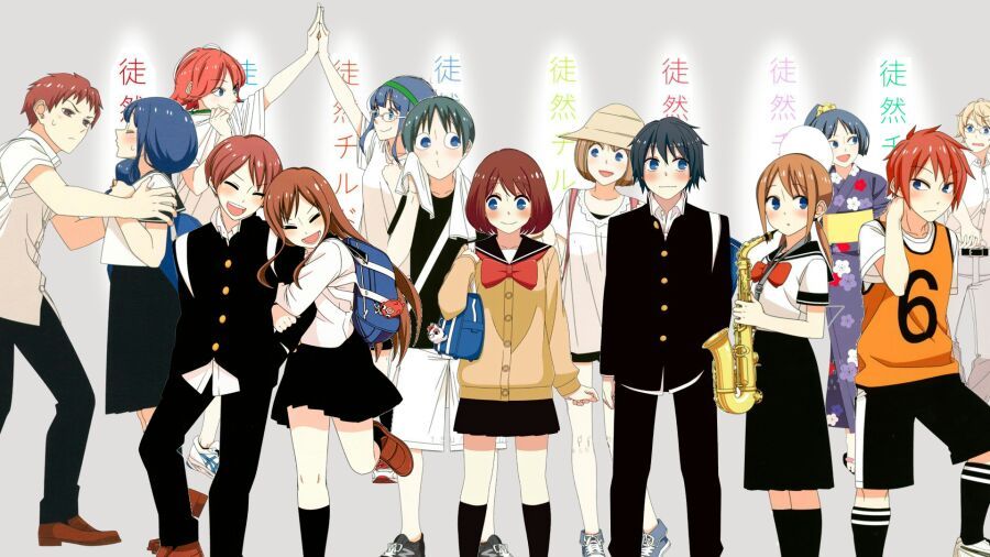 Tsurezure Children New Key Visual : r/anime