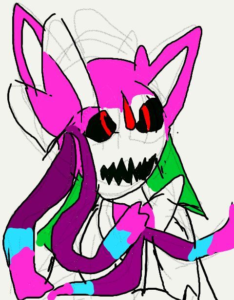 Sylveon Gardevoir Haunter Mismagius Duskull fusion | Art Amino