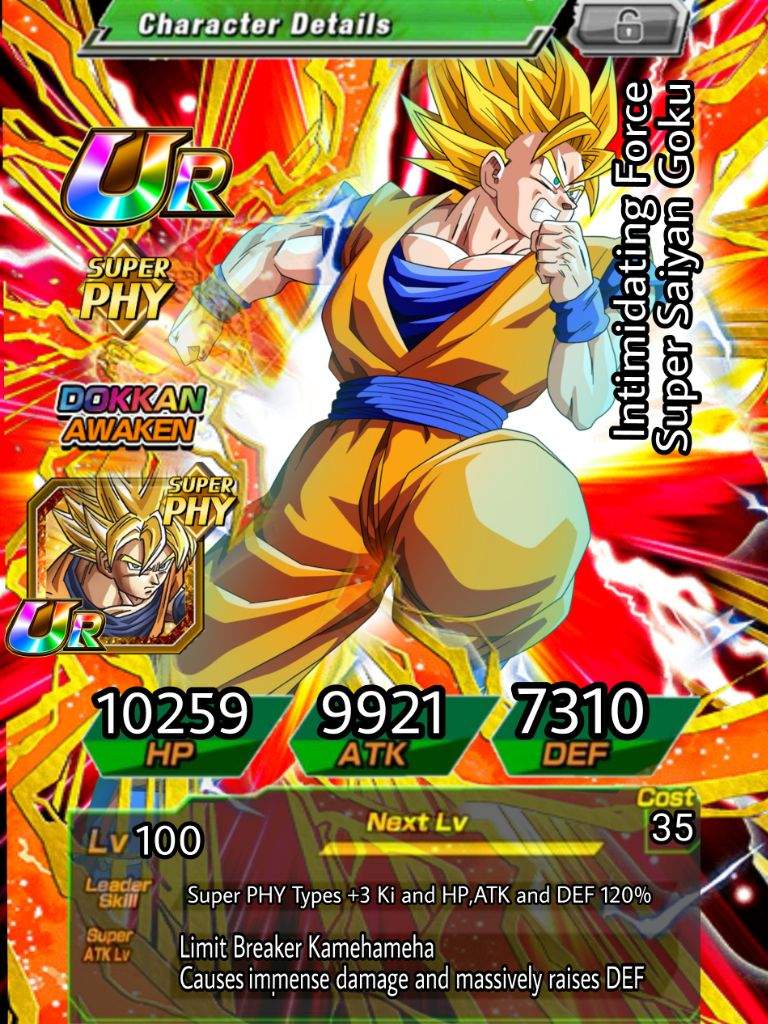 super saiyan goku dokkan