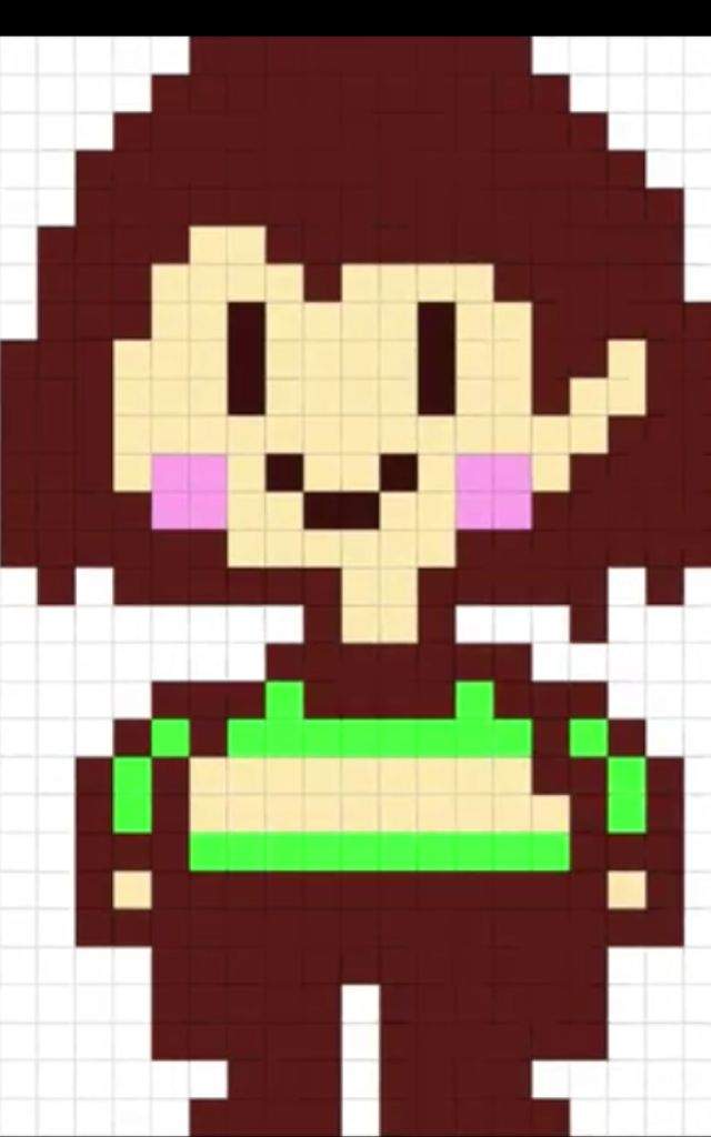 Mis pixel arts de los personajes de undertale | Undertale Español Amino