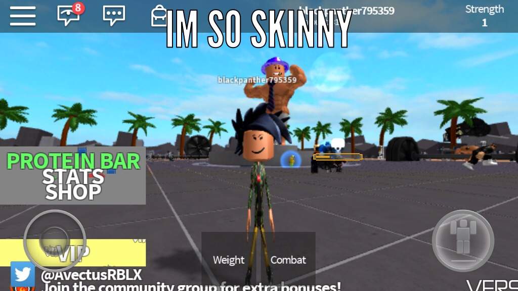 Im So Skinny In This Game Roblox Amino - skinny roblox
