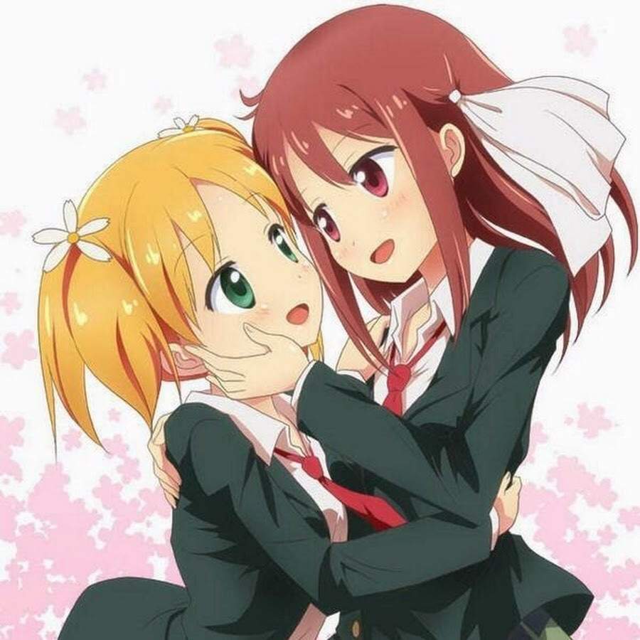 Sakura Trick Anime Kissing