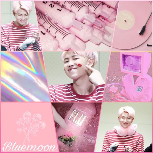 Rap Monster Pink Aesthetic | RM ARMY Amino