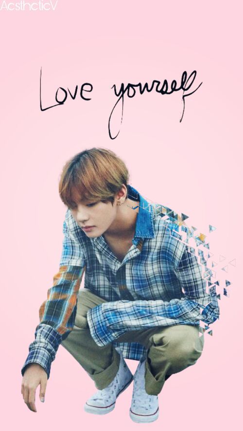 Taehyung Pink Aesthetic Wallpapers | ARMY's Amino