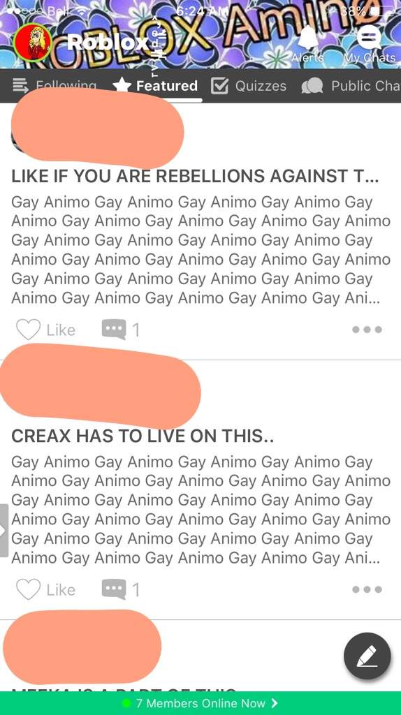 Stop Spamming The Fake Amino Roblox Amino - making the best thing possible re upload roblox amino