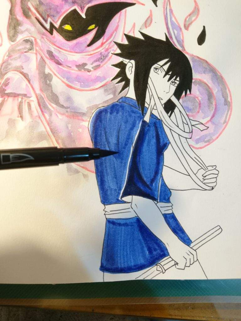 Sasuke Uchiha Proceso De Dibujo •anime• Amino