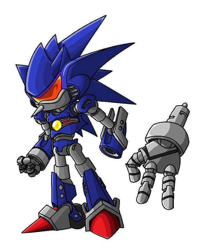 Olha esse Mecha Sonic MK2 que os fãs fizeram... | Sonic Amino PT~BR© Amino