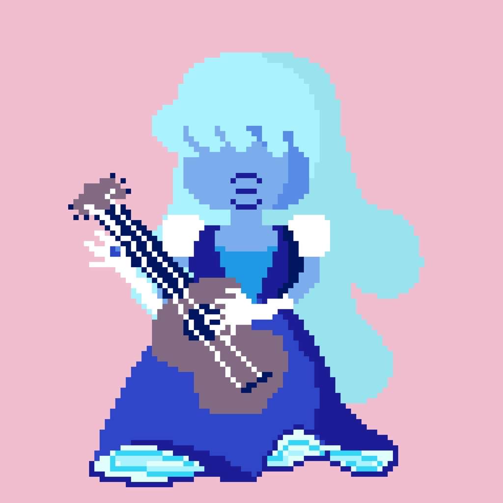 Pixel sapphire | Steven Universe Amino