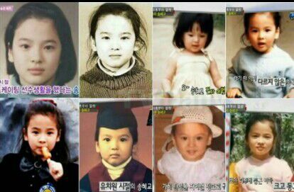 Childhood pics of song hye kyo | K-Drama Amino