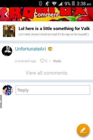 Lol Here Is A Little Something For Valk Roblox Amino - lol here is a little something for valk roblox amino